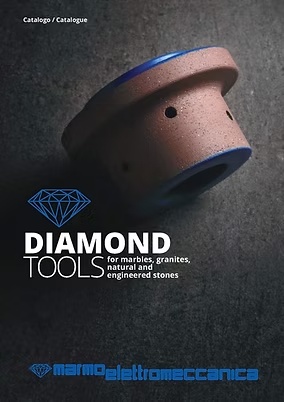 Marmo Elettromeccanica diamond tools catalogue cover