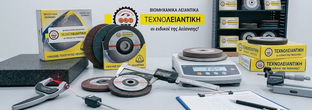 Έλεγχος ποιότητας λειαντικών προϊόντων της ΤΕΧΝΟΛΕΙΑΝΤΙΚΗΣ με όργανα ακριβείας